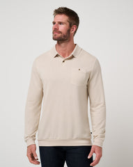 December First Long Sleeve Polo