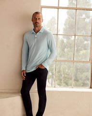Featherweight Long Sleeve Polo