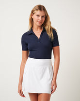 Moveknit Vneck Polo