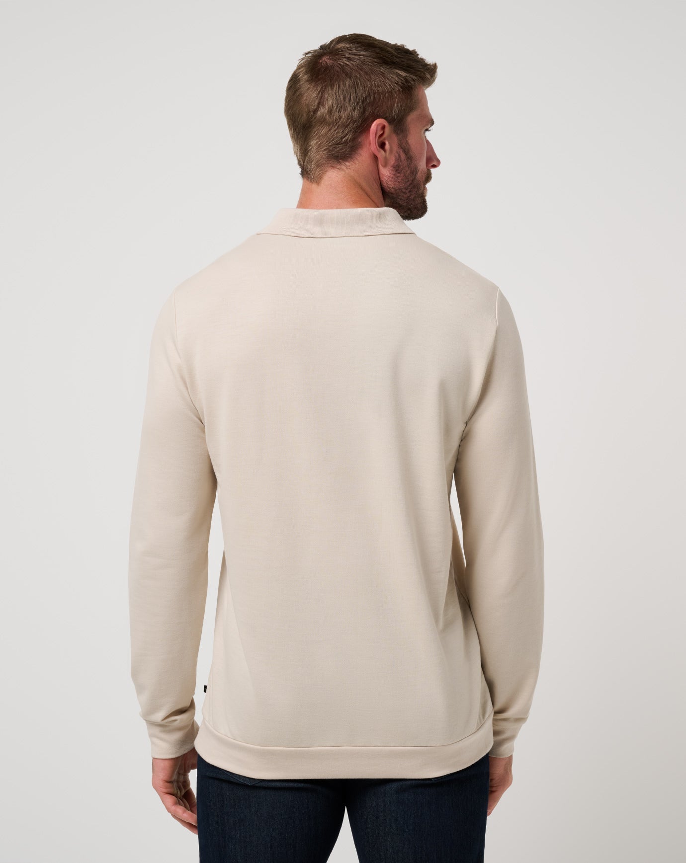 December First Long Sleeve Polo