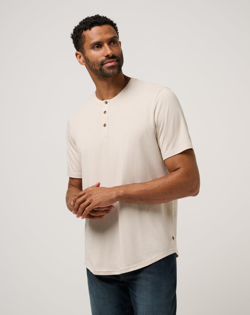 Cloud Henley Tee
