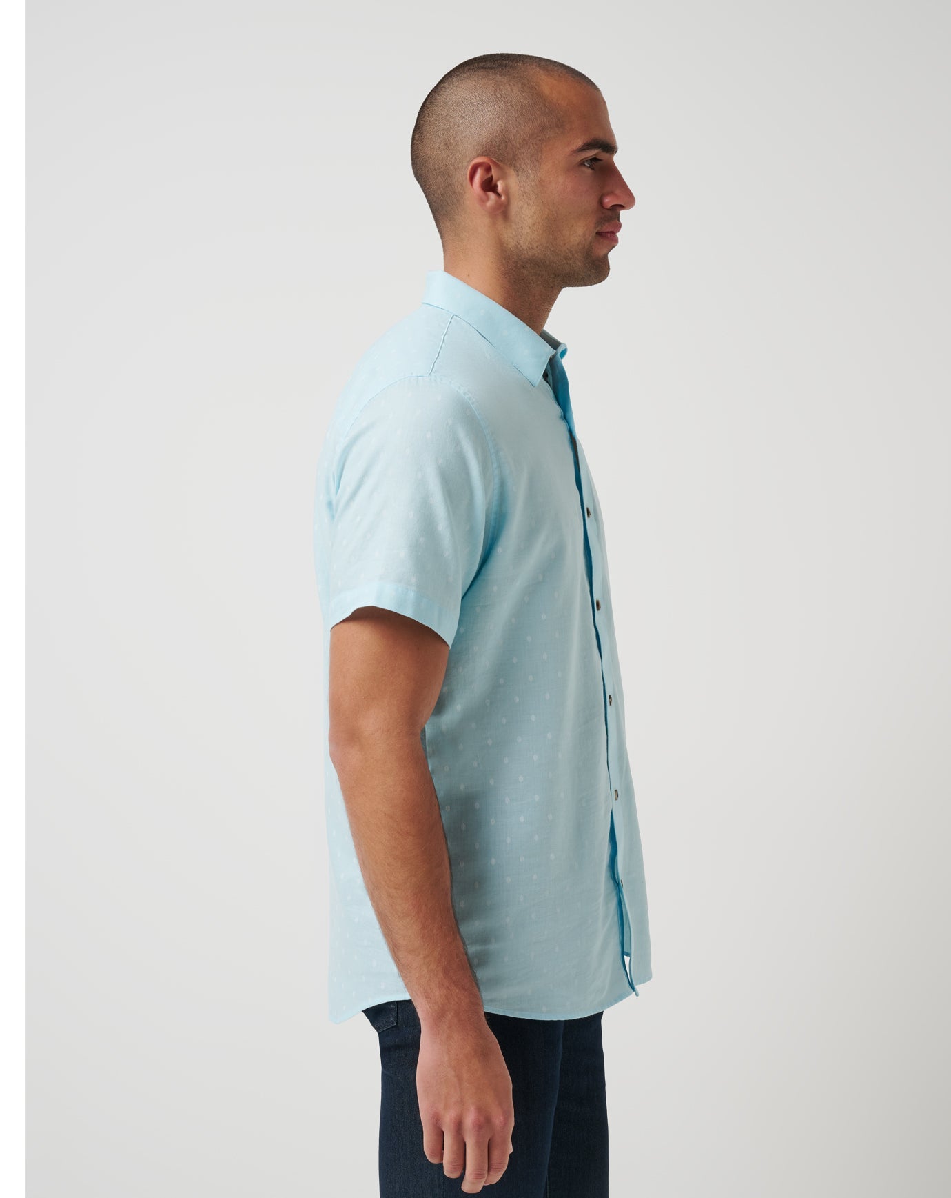 Early Check In Button-Up