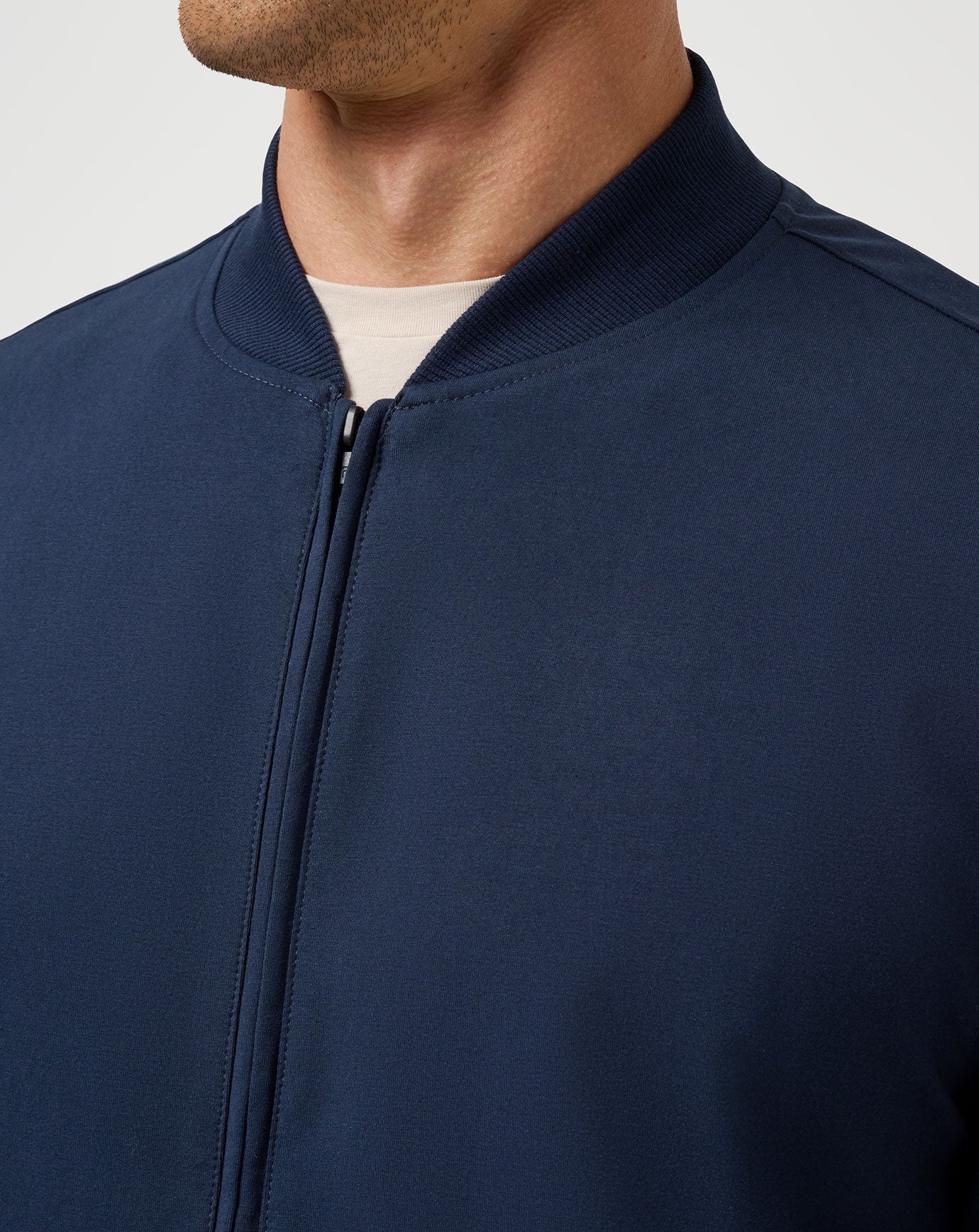 Stretchknit Bomber Jacket