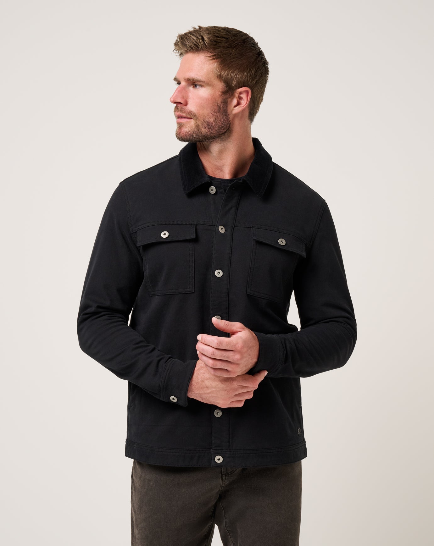 Cloud Denim Cord Jacket