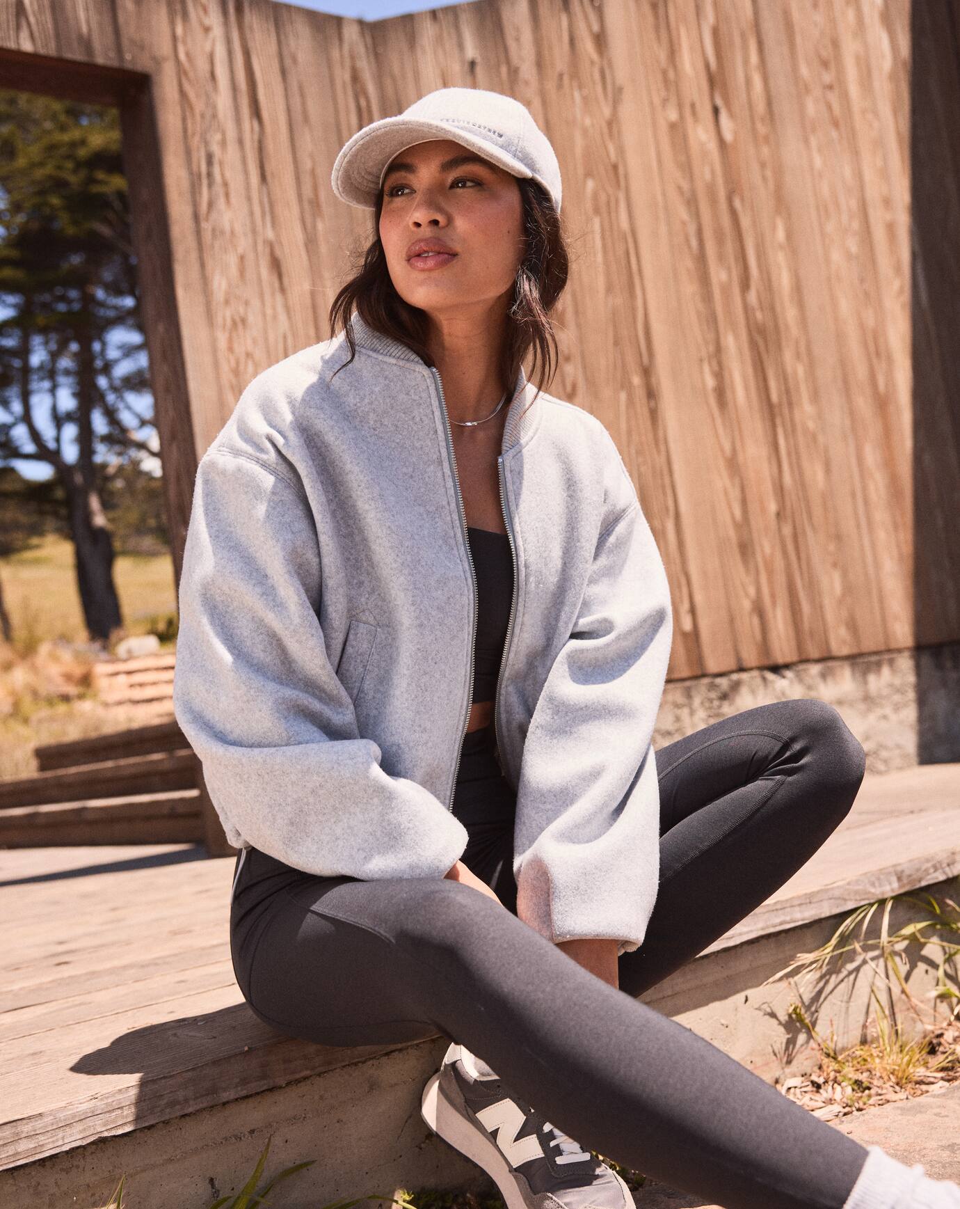Rustic Retreat Bomber