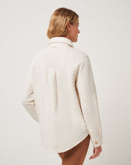 Diamond Quilted Shacket