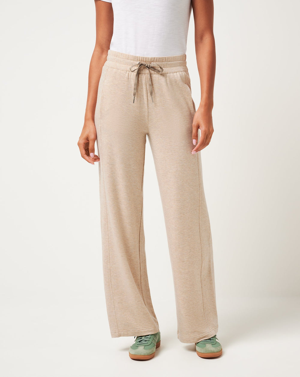 Cloud Terry Wide Leg Pant
